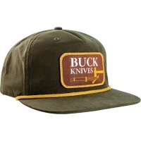 Бейсболка Buck Vintage Logo, зеленая купить в Архангельске