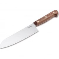 Кухонный нож Boker Cottage-Craft Santoku, сталь С75, рукоять дерево купить в Архангельске