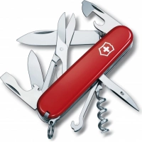 Нож перочинный Victorinox Climber, сталь X55CrMo14, рукоять Cellidor®, красный купить в Архангельске