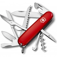 Нож перочинный Victorinox Huntsman, сталь X55CrMo14, рукоять Cellidor®, красный купить в Архангельске