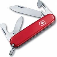 Нож перочинный Victorinox Recruit, сталь X55CrMo14, рукоять Cellidor®, красный купить в Архангельске