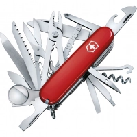 Нож перочинный Victorinox SwissChamp, сталь X55CrMo14, рукоять Cellidor®, красный купить в Архангельске