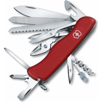 Нож перочинный Victorinox WorkChamp, сталь X50CrMoV15, рукоять Cellidor®, красный купить в Архангельске