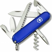 Нож швейцарский Victorinox Camper Blue, сталь X55CrMo14, 13 функций купить в Архангельске