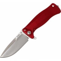 Нож складной LionSteel SR11A RS RED, сталь Uddeholm Sleipner® Satin Finish, рукоять алюминий (Solid®), красный купить в Архангельске