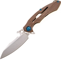 Нож складной Rikeknife M3 Brown, сталь 154CM, рукоять титан/G10 купить в Архангельске