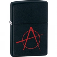 Зажигалка ZIPPO Classic А с покрытием Black Matte, латунь/сталь, чёрная, матовая, 36x12x56 мм купить в Архангельске