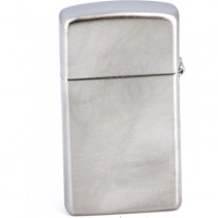 Зажигалка ZIPPO Slim® с покрытием Satin Chrome™, латунь/сталь, серебристая, матовая, 30х10×55 мм купить в Архангельске